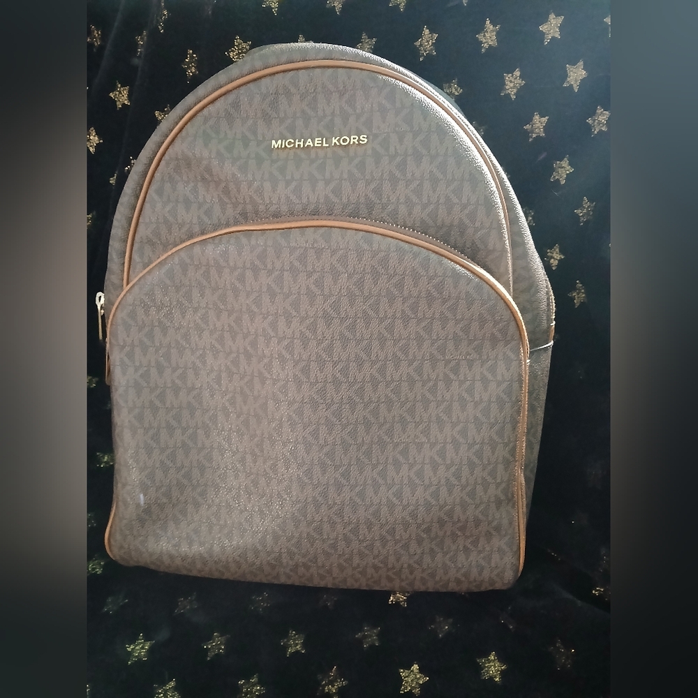 Michael Kors Brown Backpack
